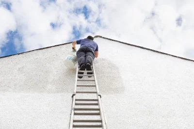 Peinture extérieure à Céret — façades et ravalement